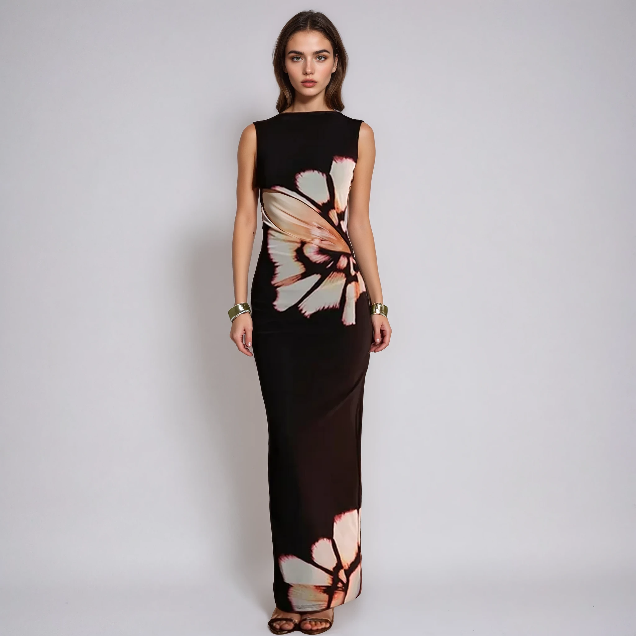 Murci – DESERT ROSE Maxi Dress